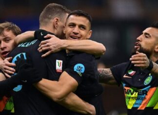 “Los campeones son así”: prensa italiana a los pies de Alexis tras súper golazo en Copa Italia