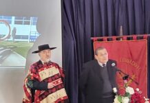 Una ceremonia de agradecimiento a la labor de Don Patricio Garrido Poblete